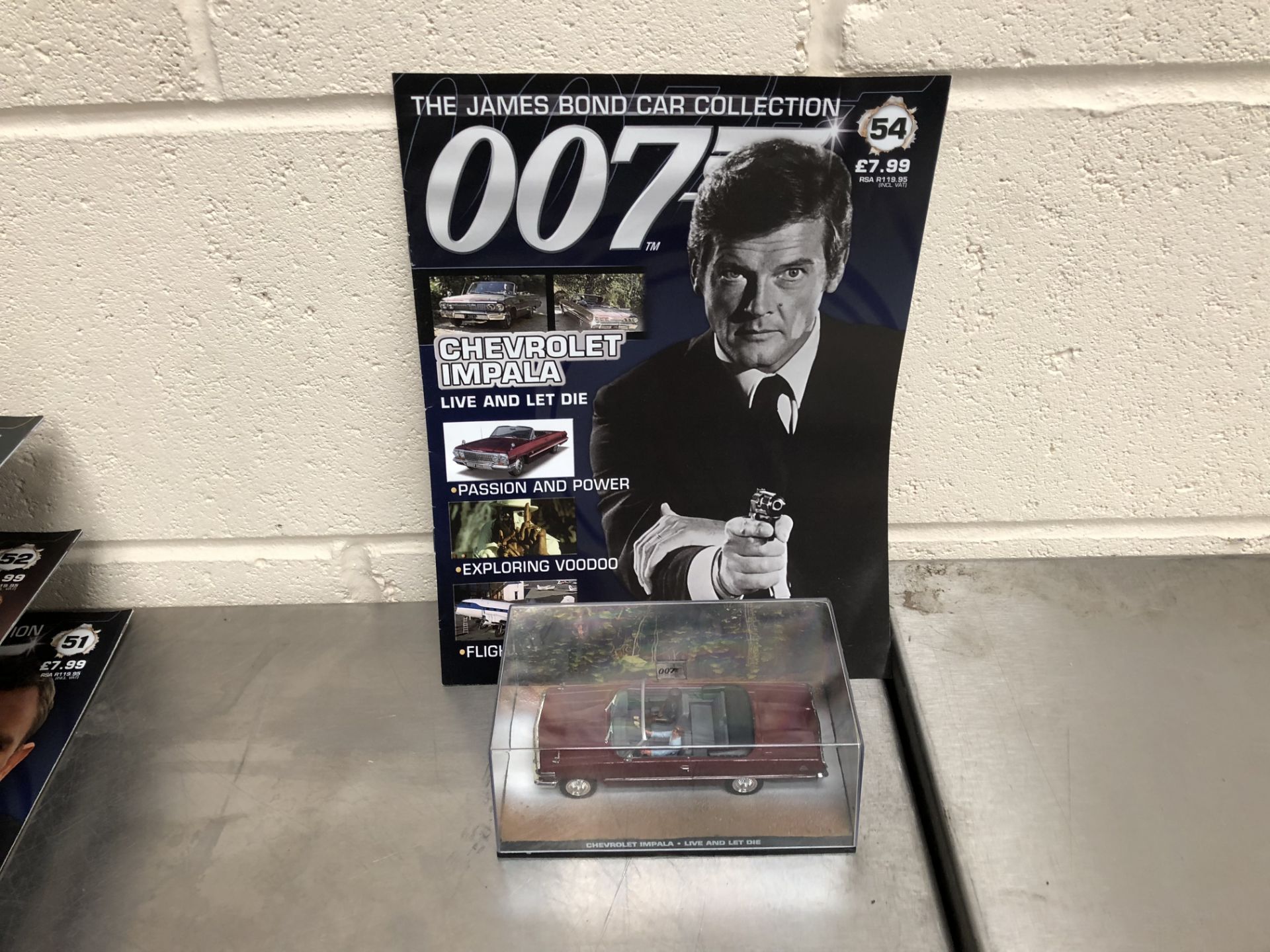 James Bond Collectors Car and Brochure No54.