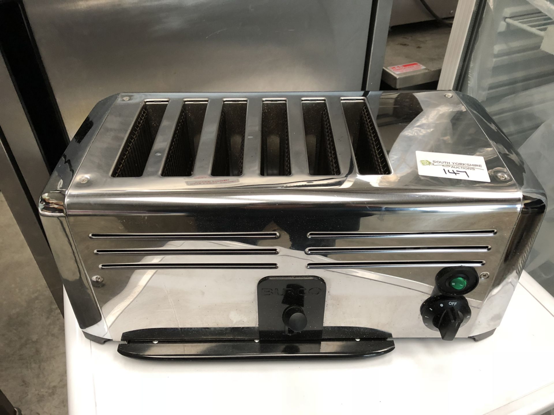 Burco 6 Slot Toaster