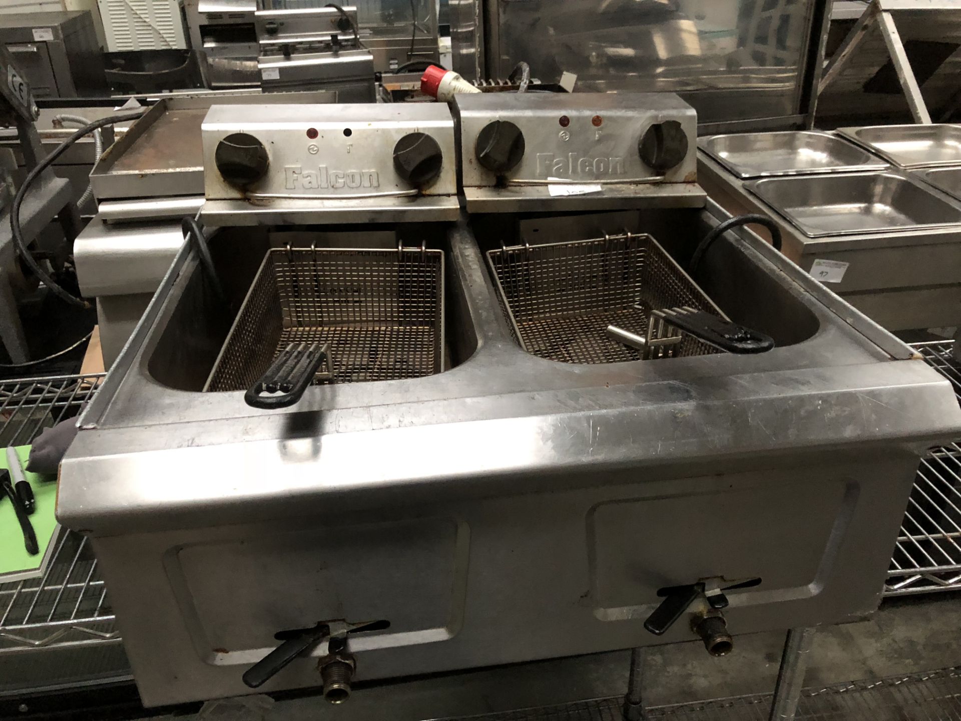 Falcon Double Tank Fryer Table Top