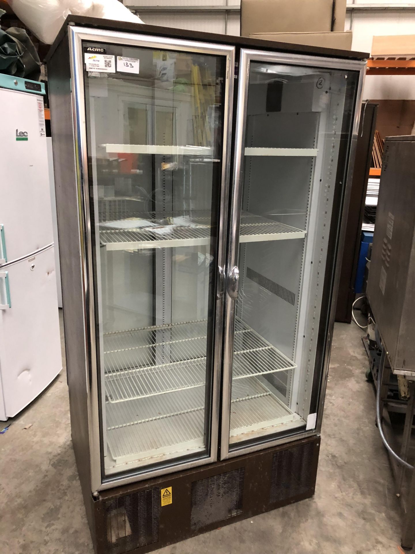 Double Door Upright Bottle Cooler.