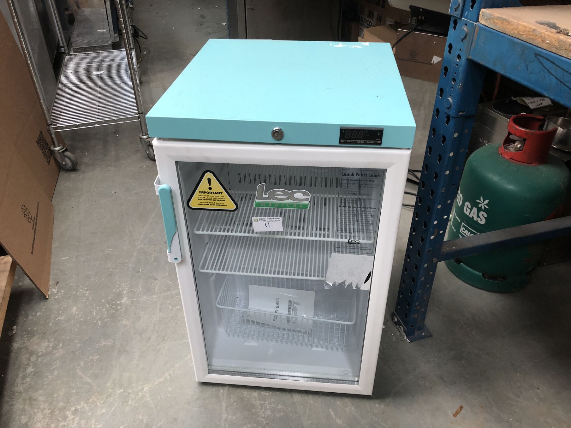 Lec Glass Door Fridge