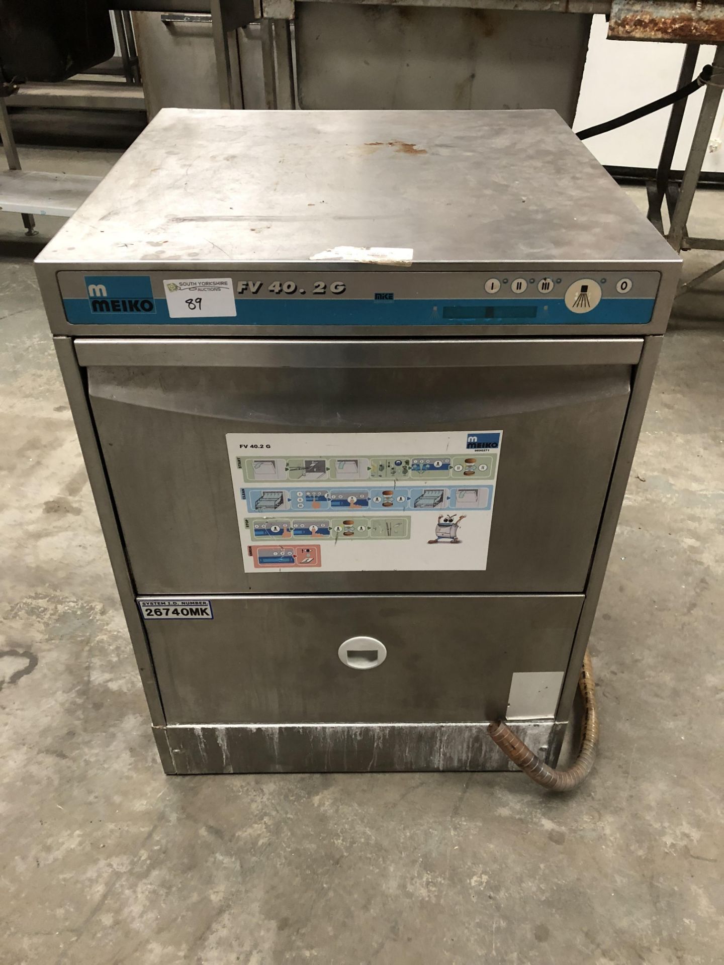 Meiko Dishwasher FV40.2G