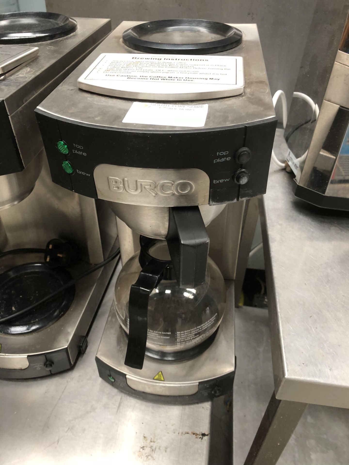 Burco Coffee Brewer and 1 Jug