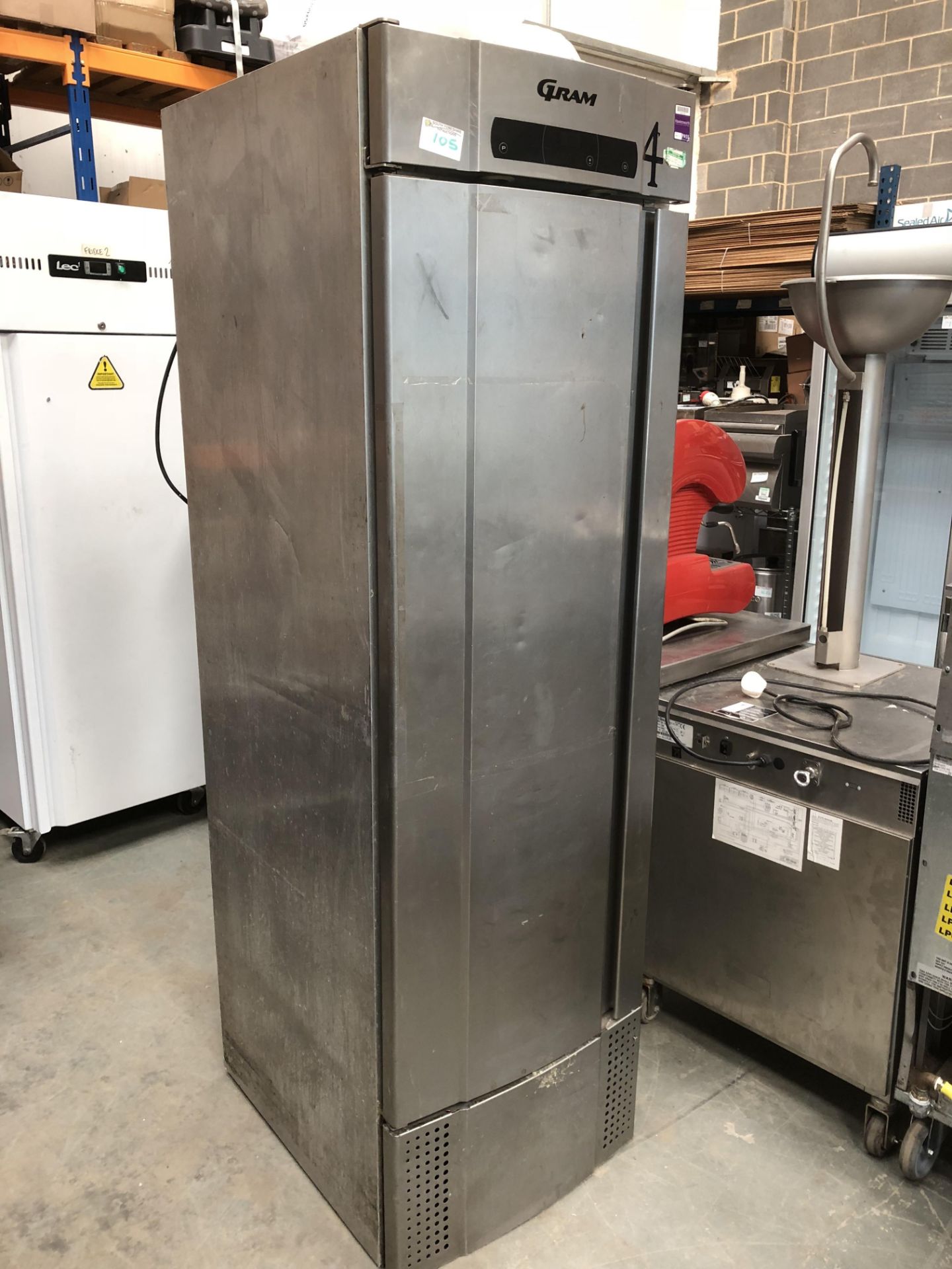 Gram Slimline Upright Fridge - Image 2 of 2