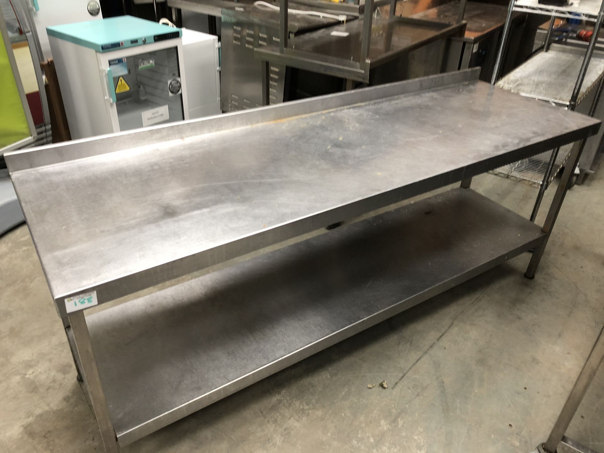 Stainless Steel Table with Undershelf