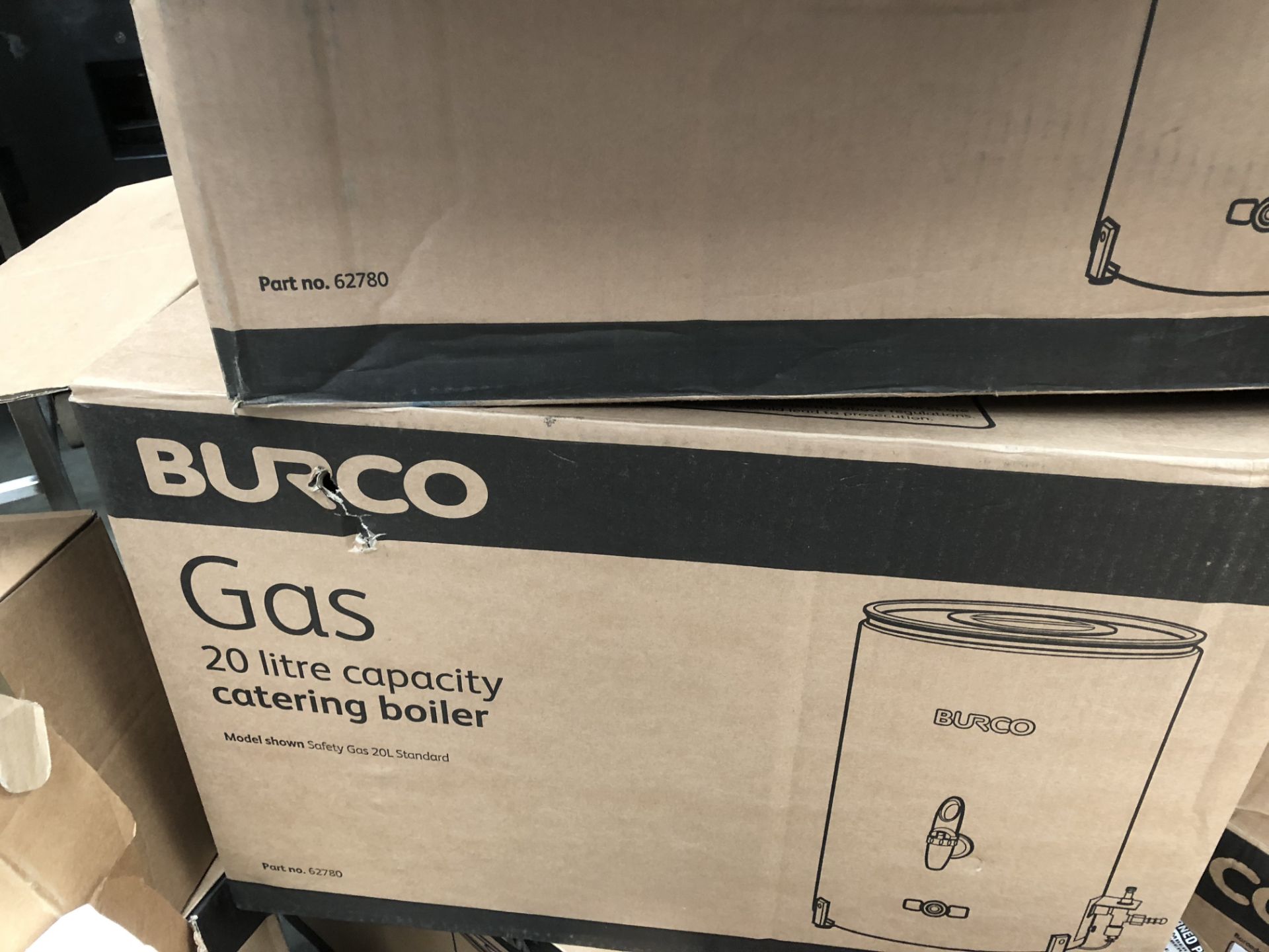 LPG Gas 20 Litre Burco Water Boiler with Lid - Image 2 of 2