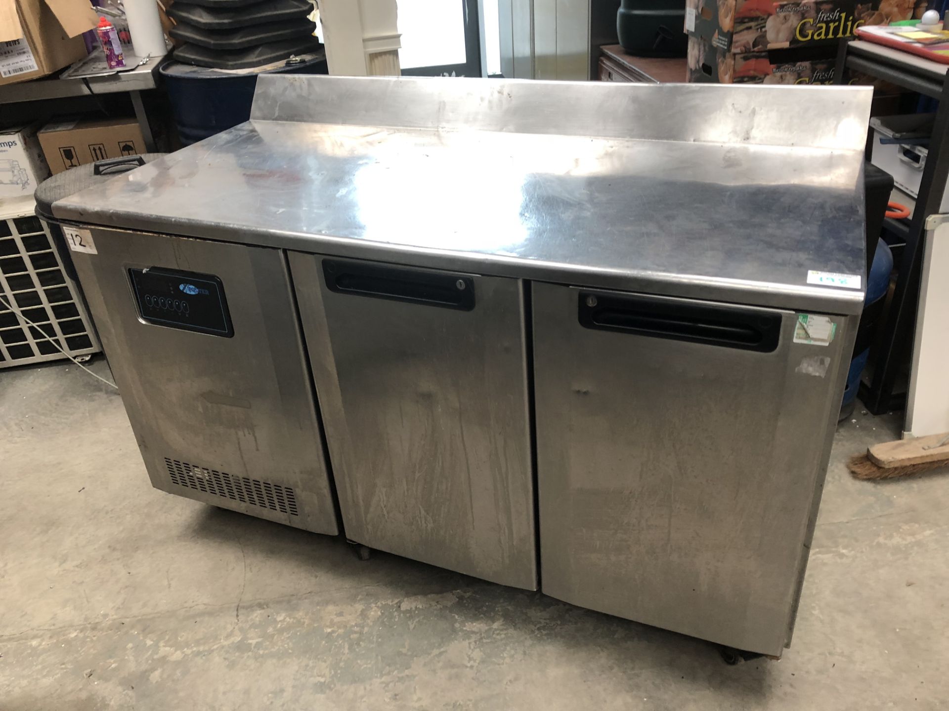 Fosters 2 Door Preparation Counter Fridge