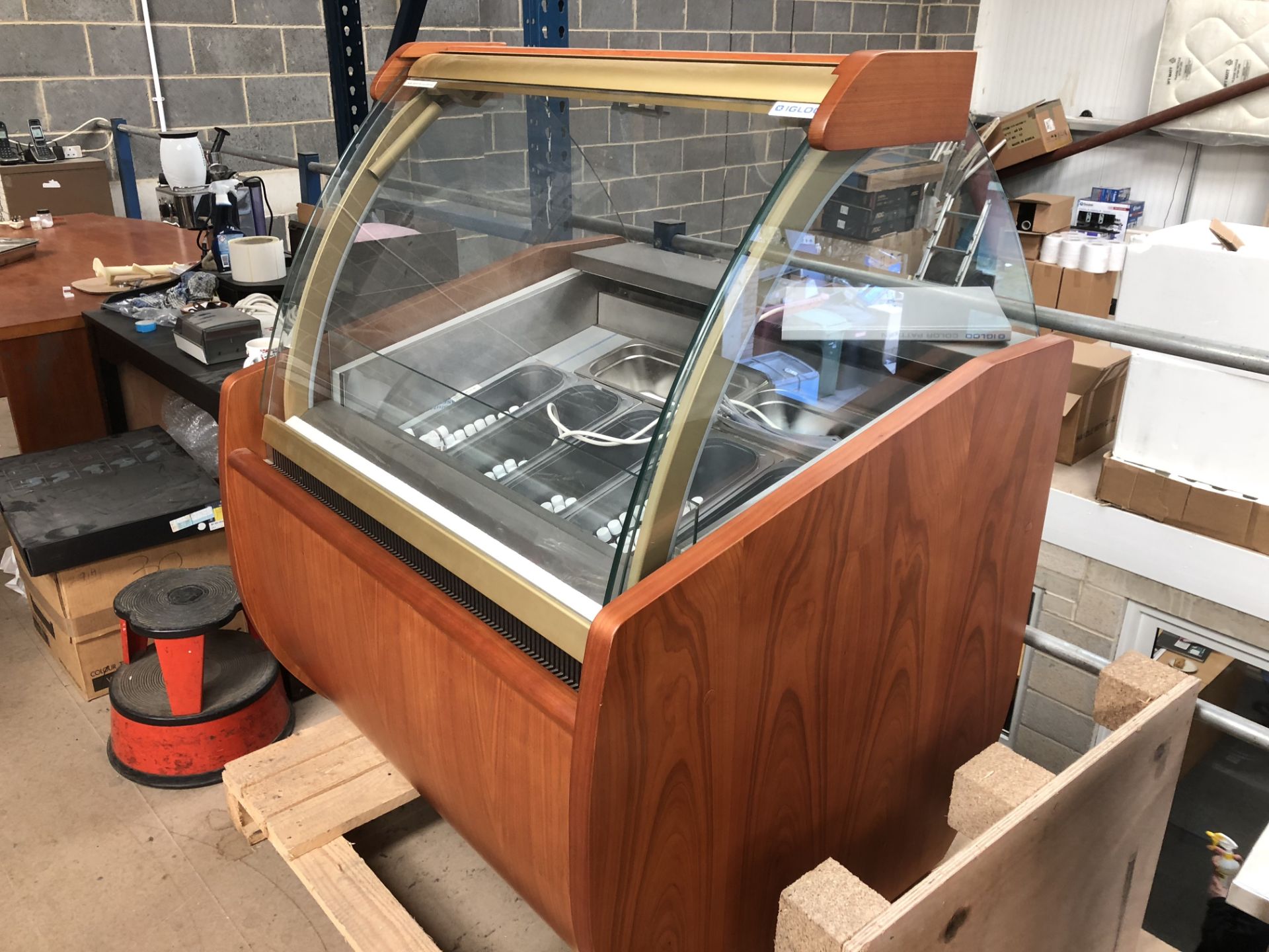 Igloo Ice Cream Serve Over Counter Freezer Display - Image 2 of 3