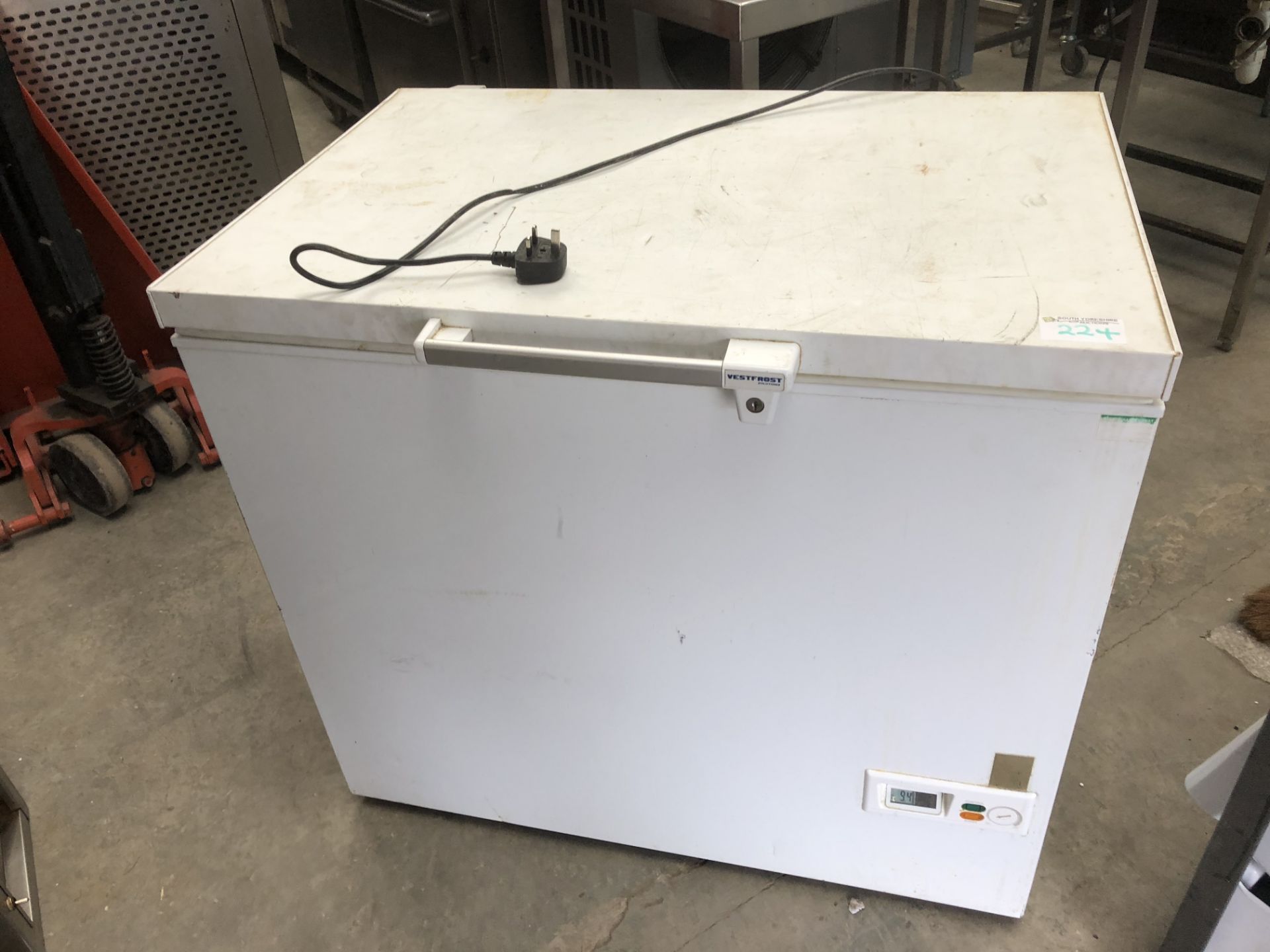 White Chest Freezer