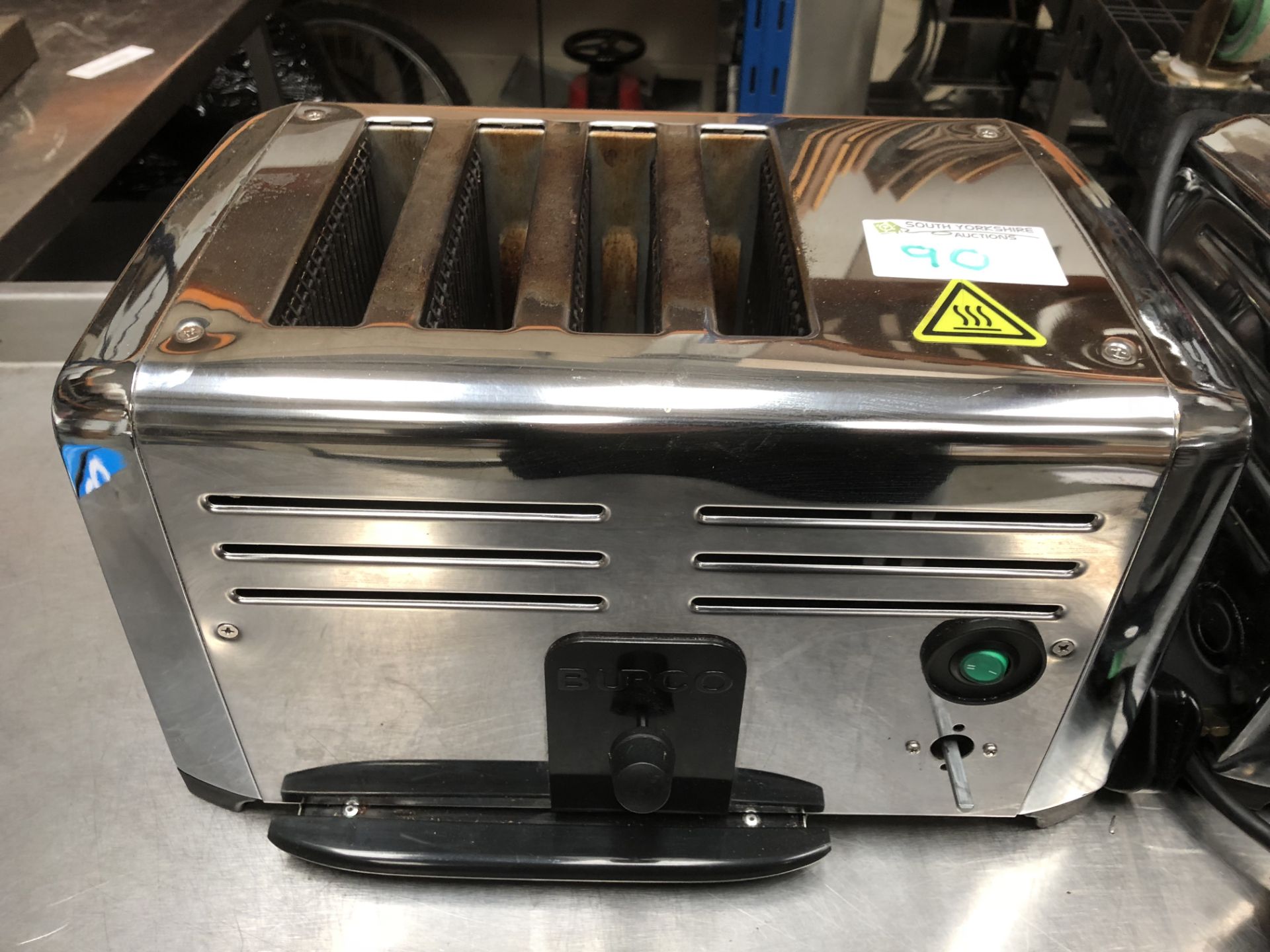 Burco 4 Slot Toaster