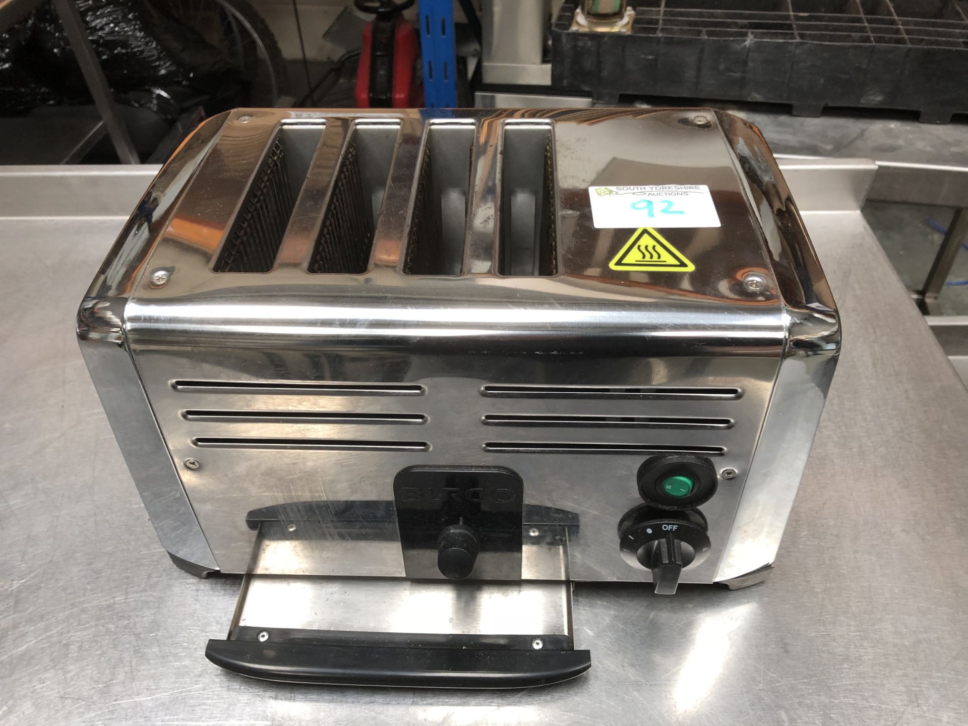 Burco 4 Slot Toaster