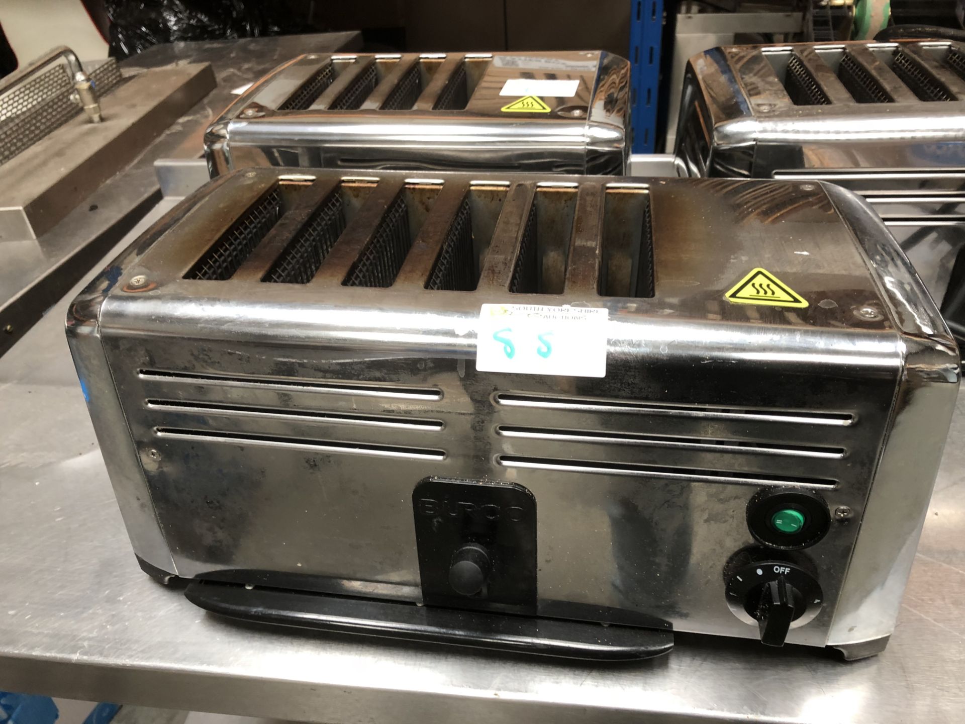 Burco 6 Slot Toaster