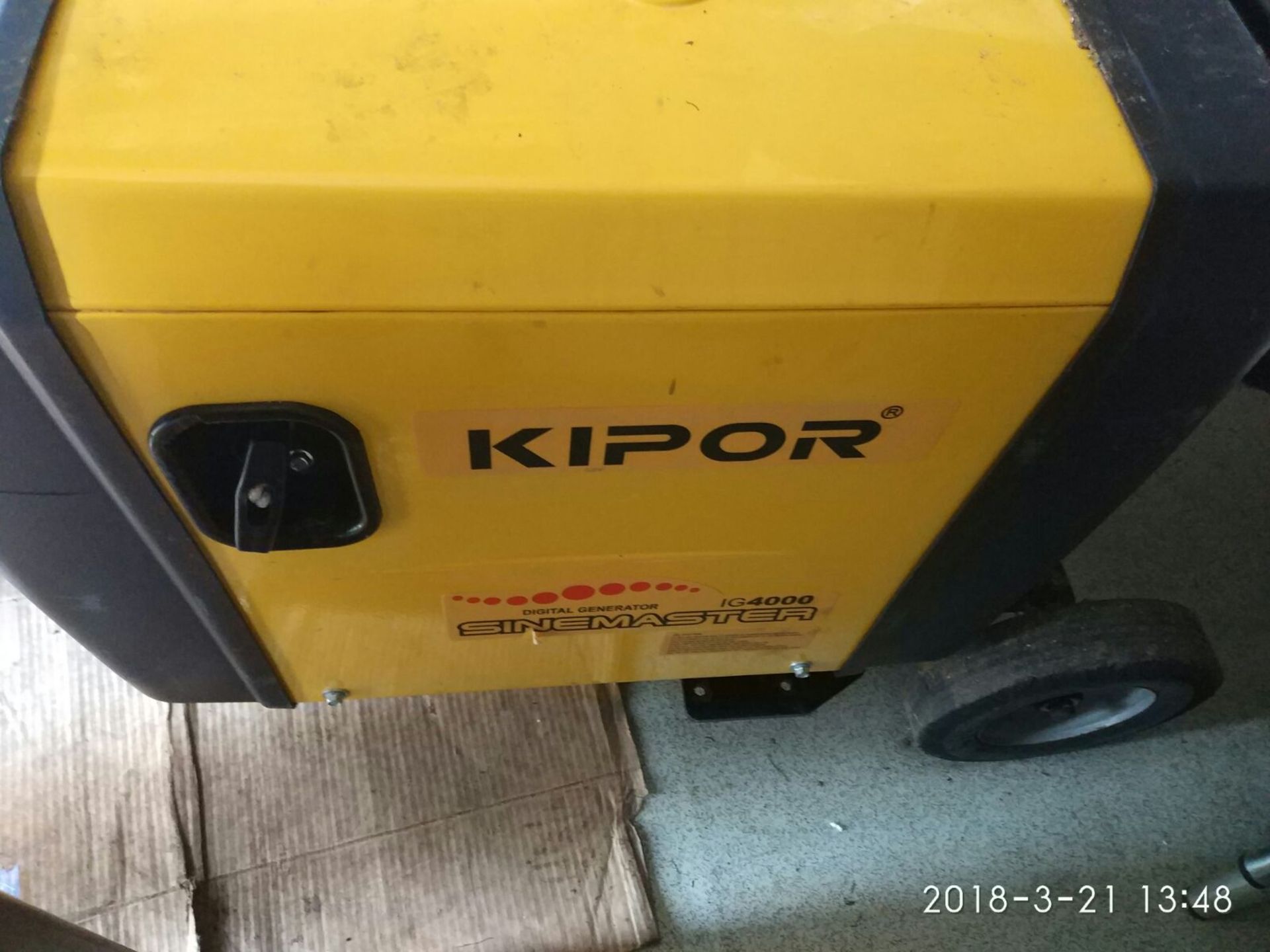 Kipor Generator IG4000 Quest Sinemaster