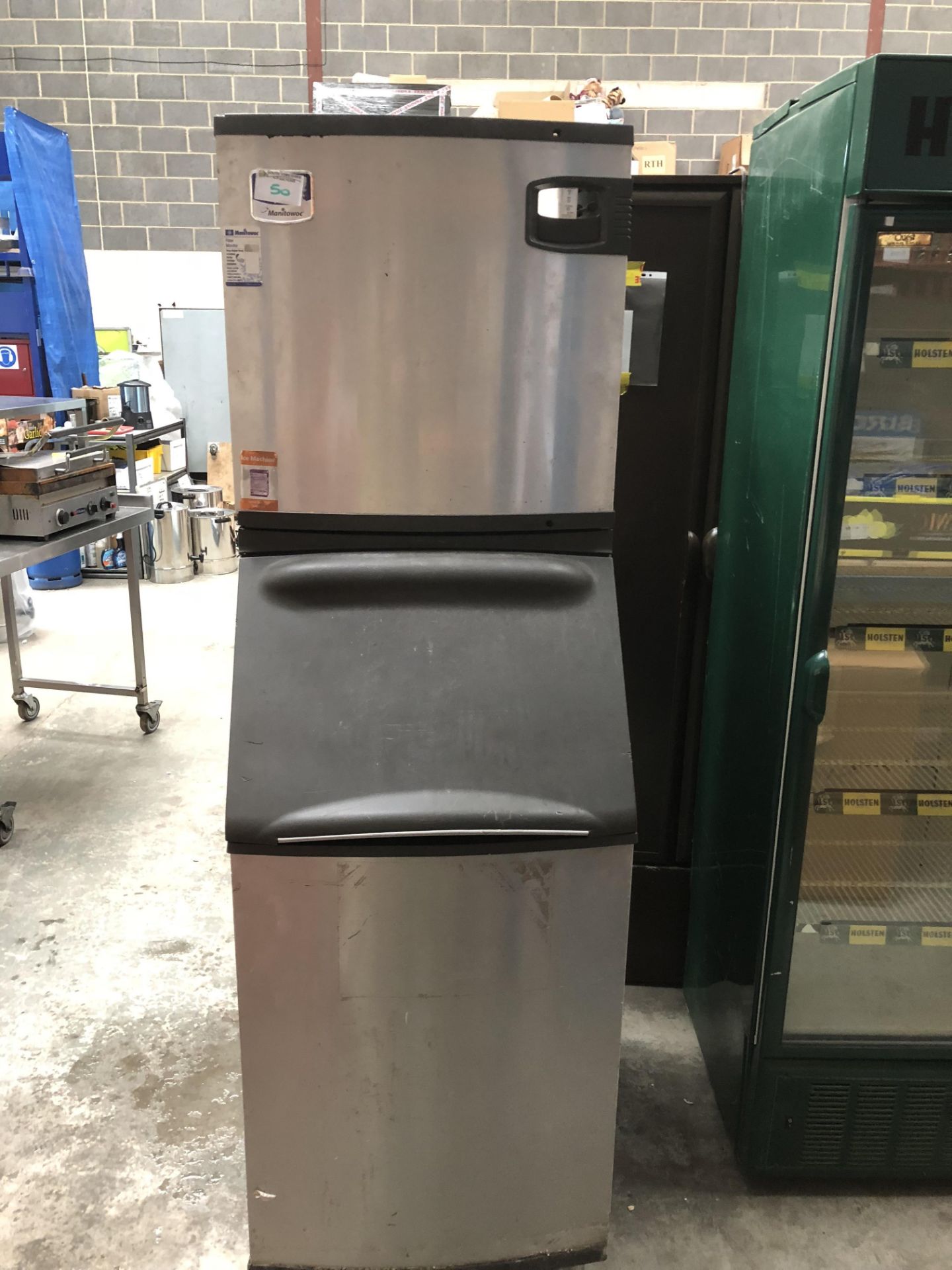 Large Manatowoc Ice Machine and Bin