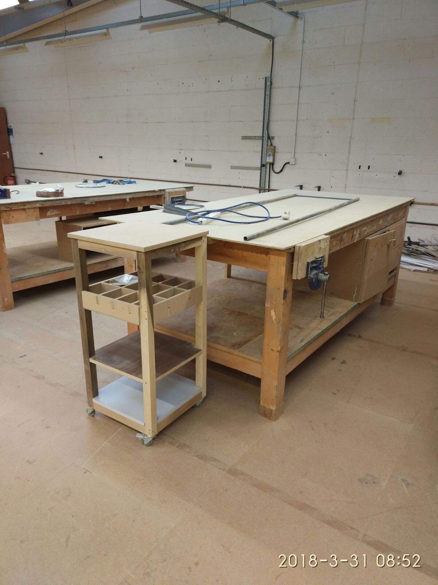 Joiners Wooden Work Bench