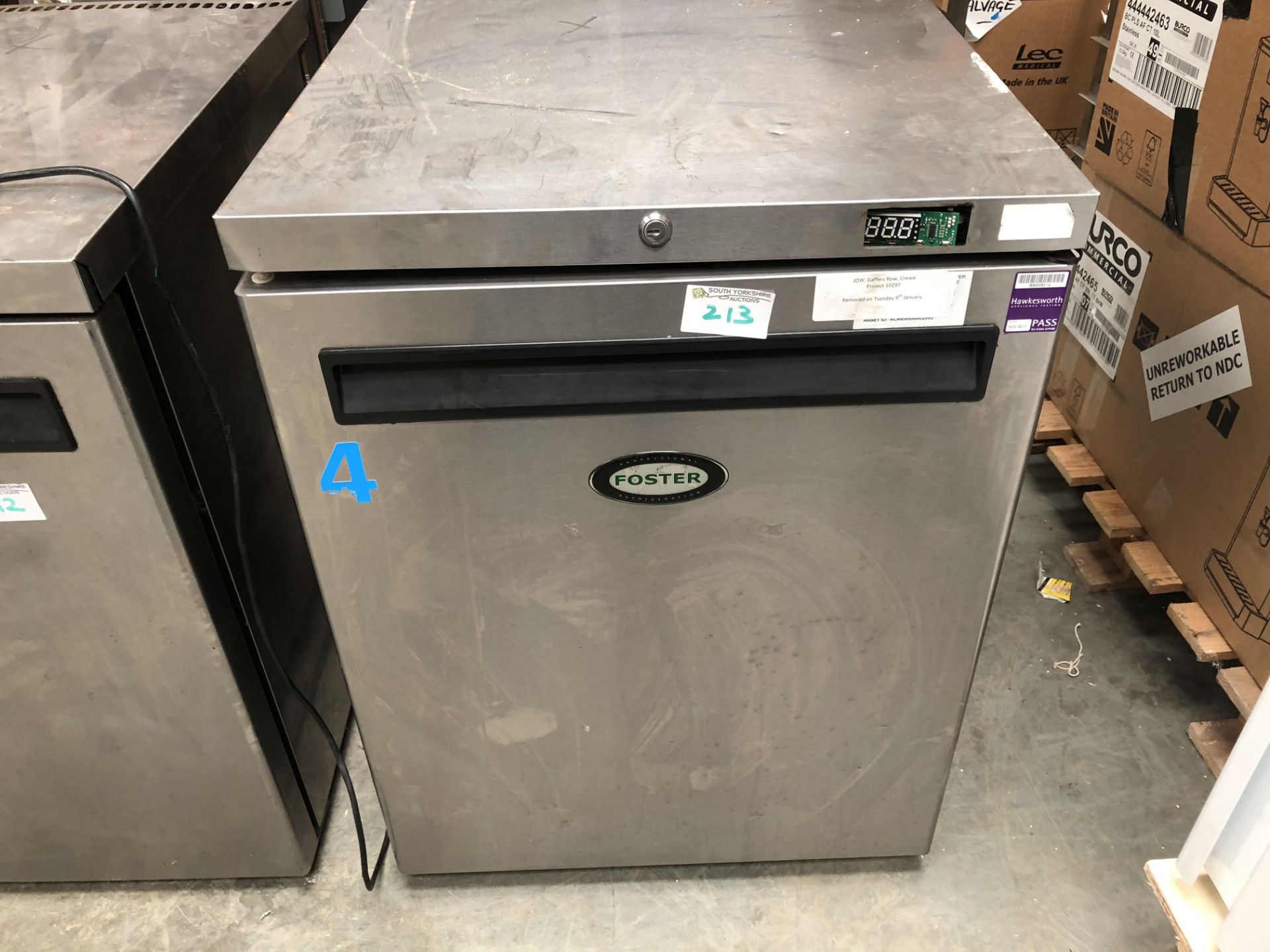 Foster Under counter Commercial Freezer