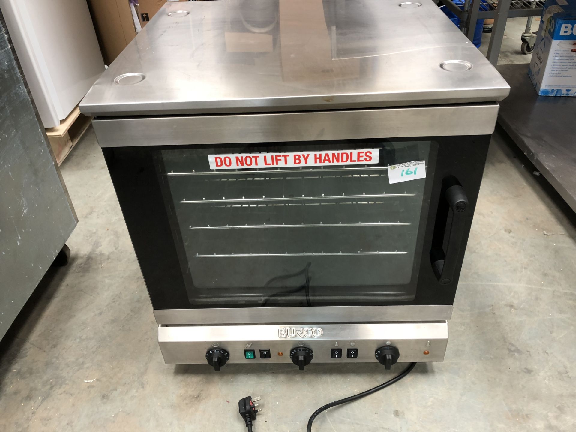 Burco Convection Oven with Water Injection