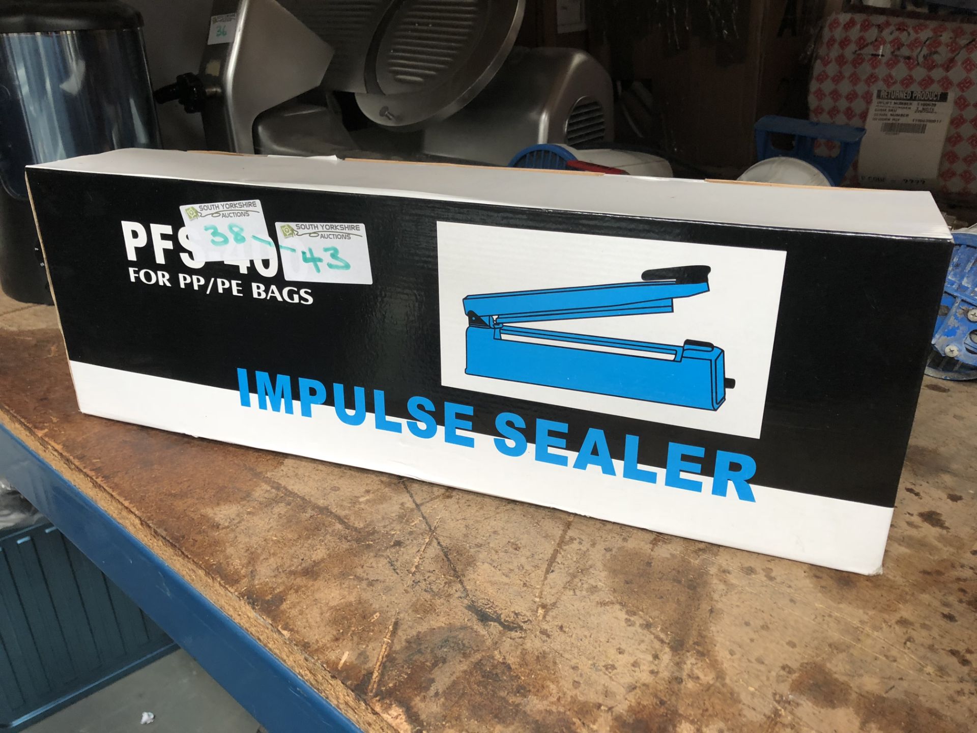 New Impulse Sealer (Crocodile Type) 400 mm Sealing Bar