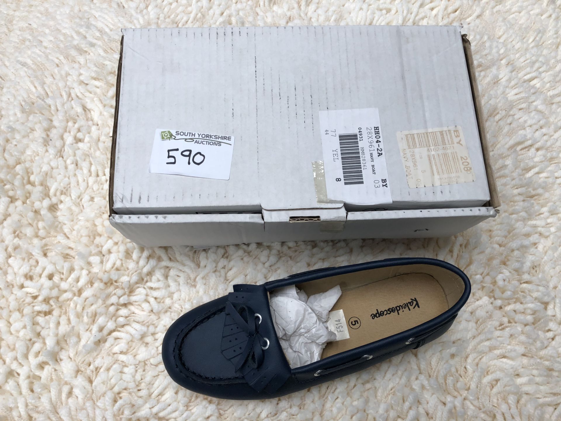 Kaleidoscope, Size 5, Navy Shoe, New and Boxed