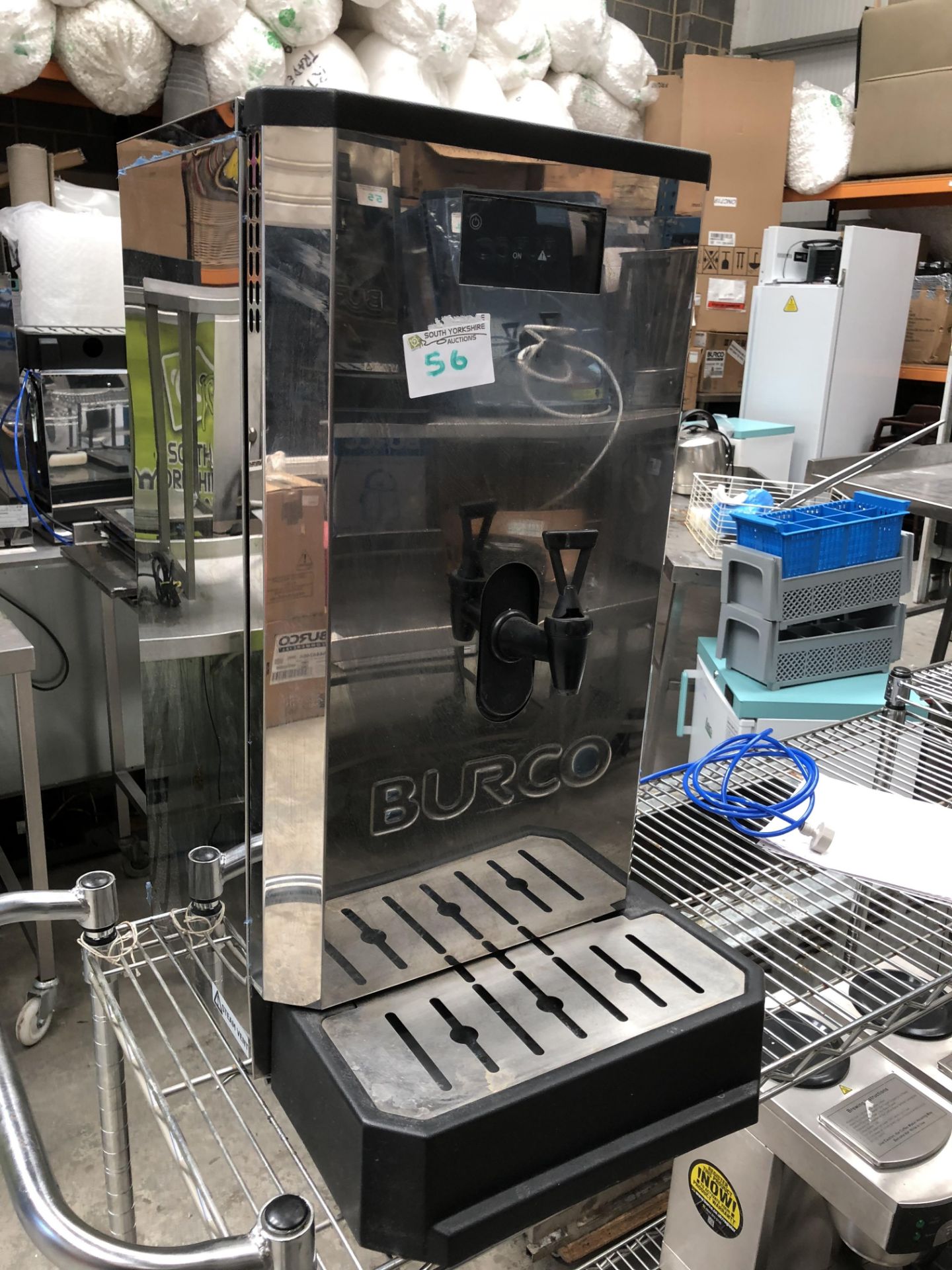 Burco Commercial Catering Water Boiler Auto Fill and Drip Tray