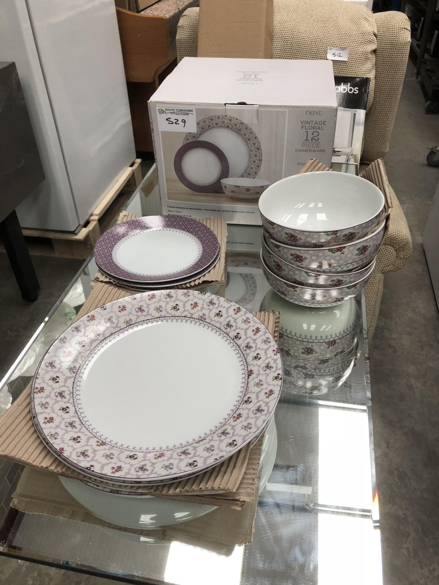 Next Vintage Floral Dinner Set