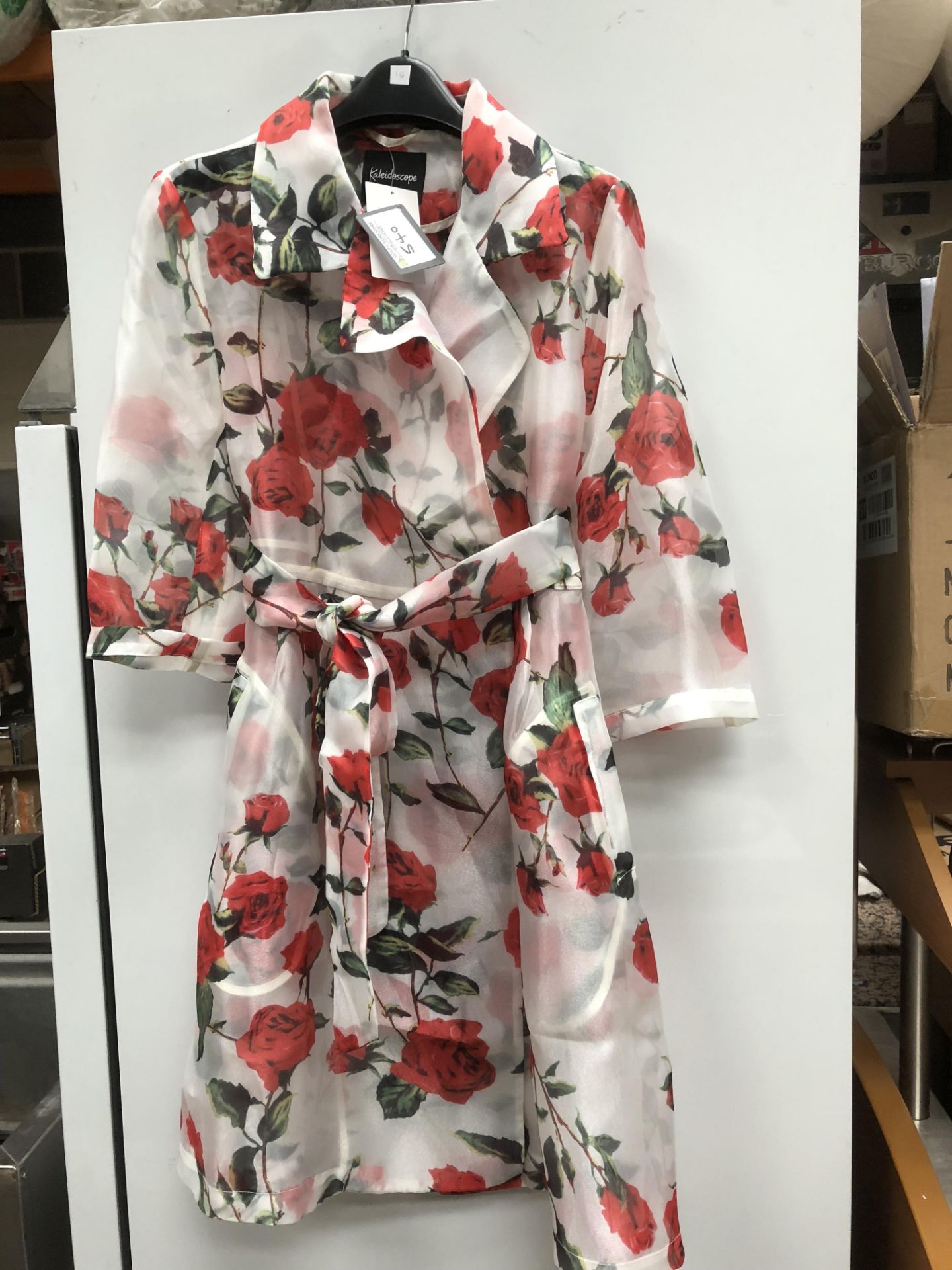 Long Floral Cover Up, Size 18, New With Tags