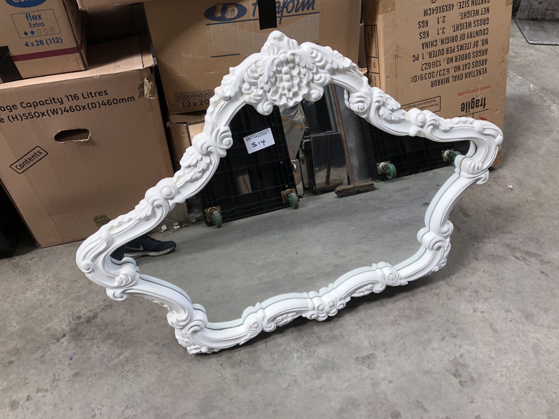 Ornate Framed Mirror