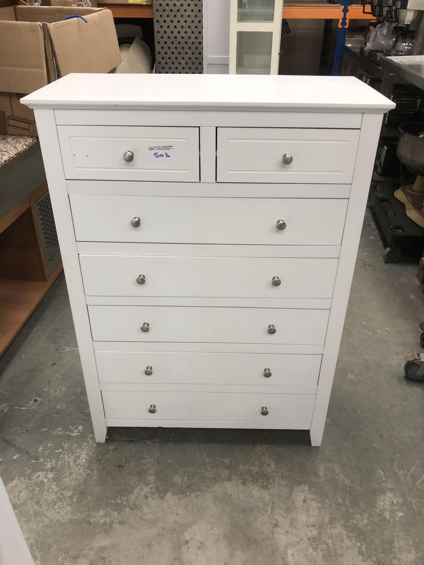 7 Drawer Tall Boy set of Drawers