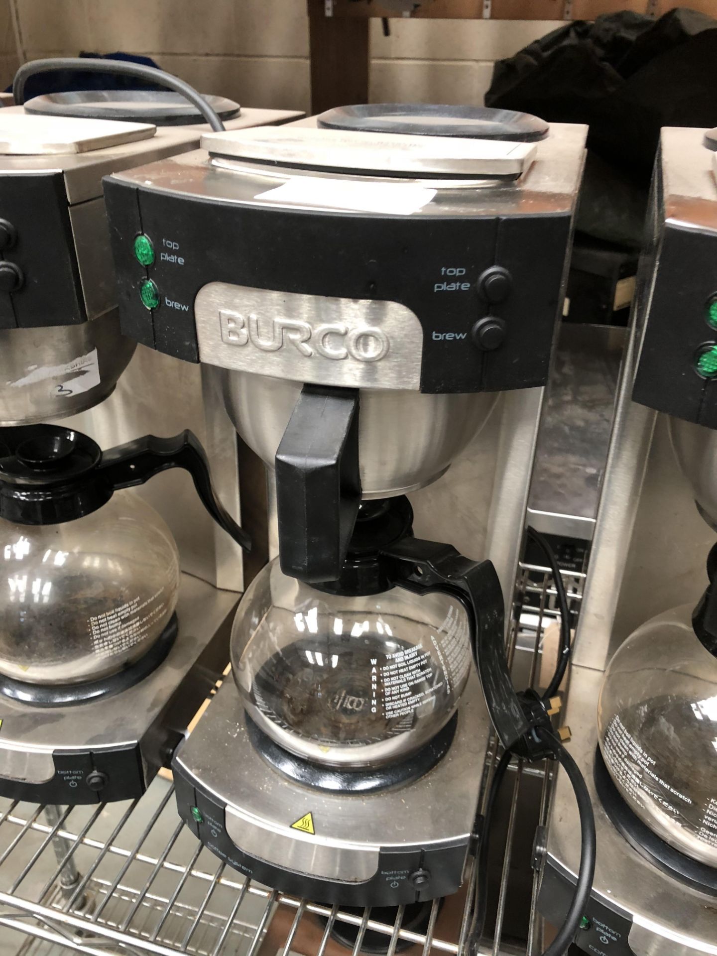 Burco Commercial Twin Pad Coffee Brewer