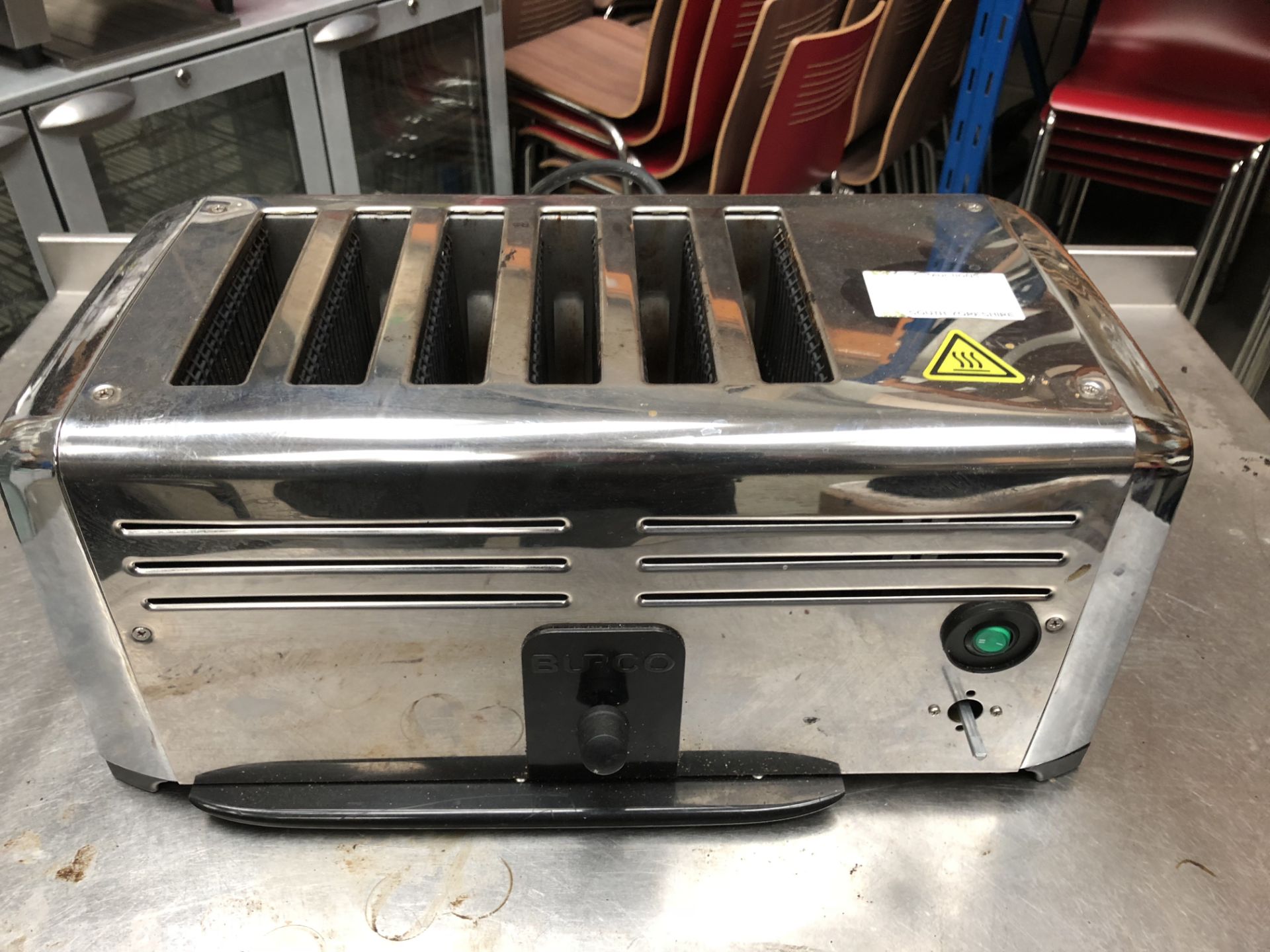 Burco Commercial 6 Slot Toaster