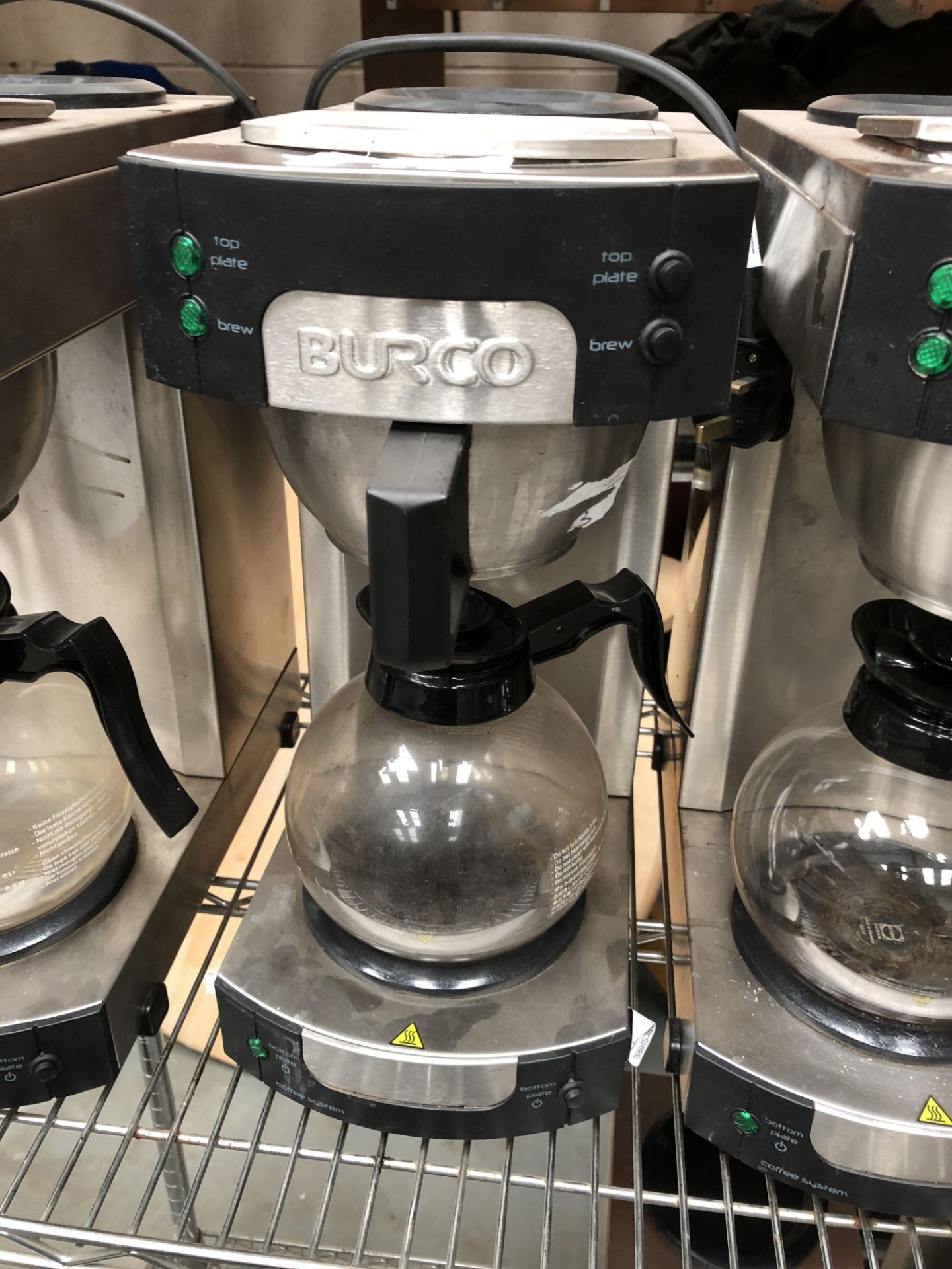 Burco Commercial Twin Pad Coffee Brewer