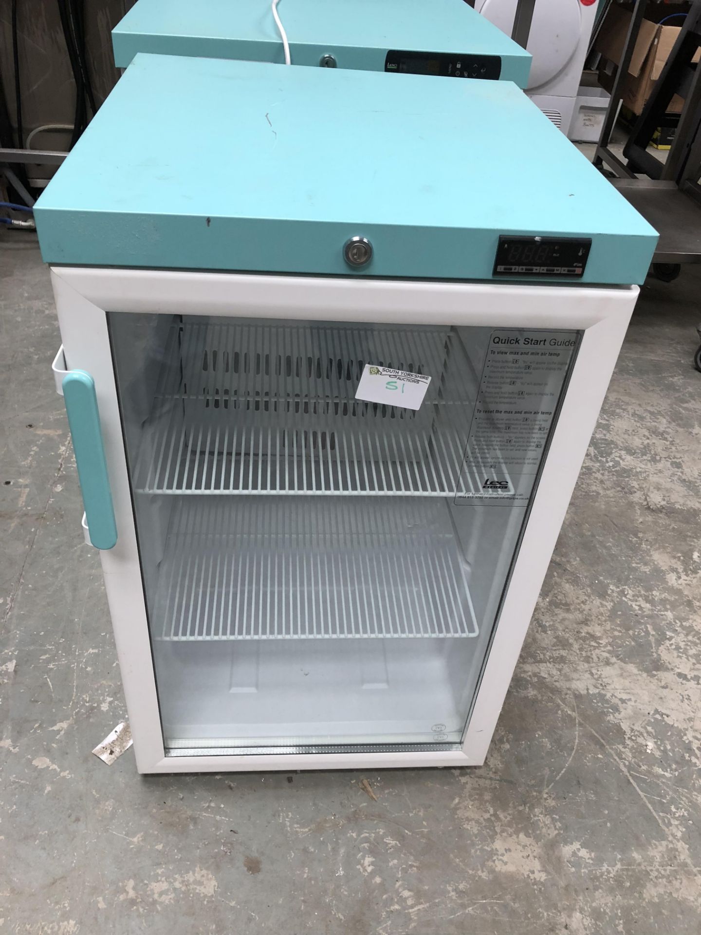 Lec Medical Glass Door Fridge