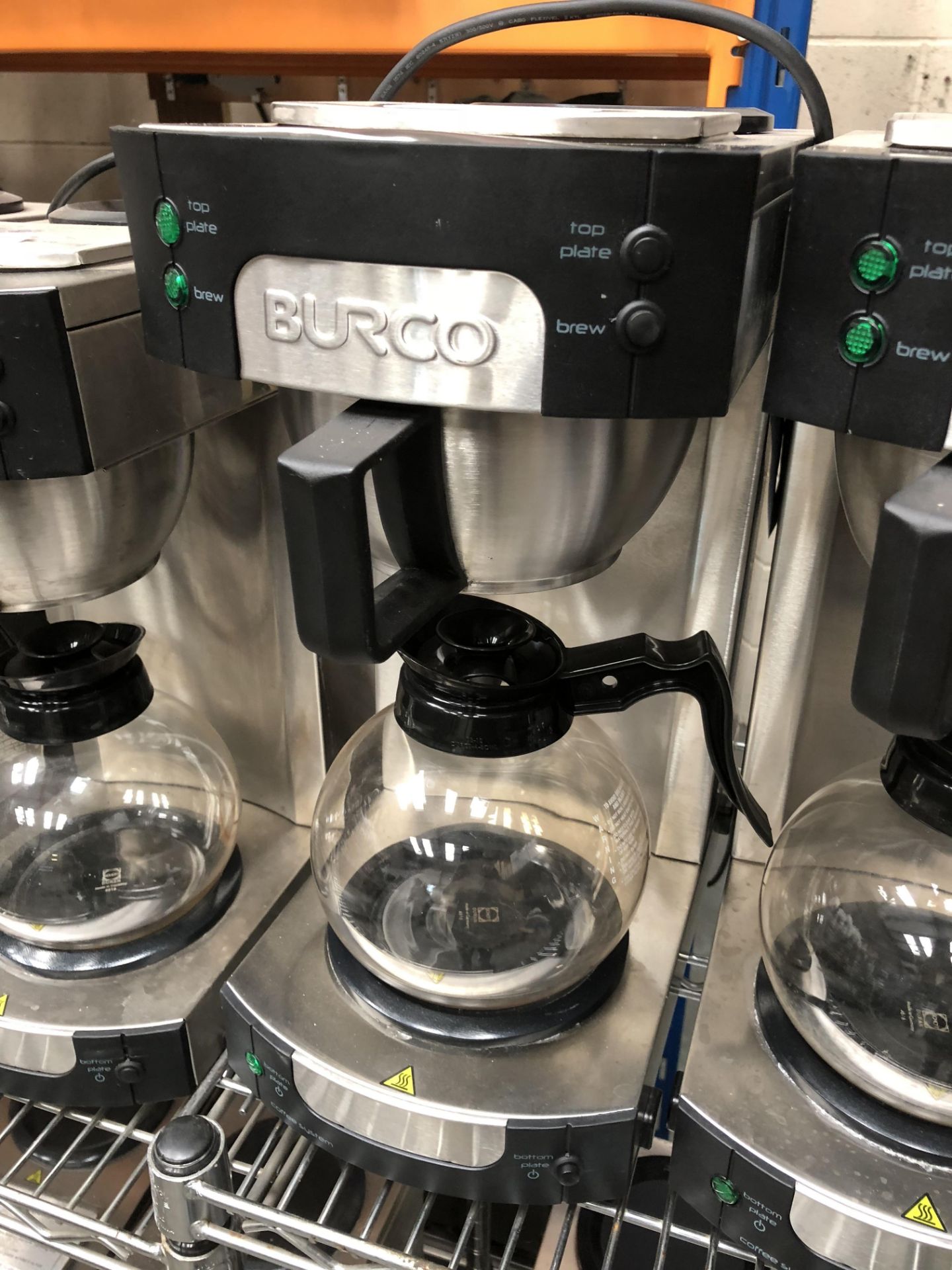 Burco Commercial Twin Pad Coffee Brewer