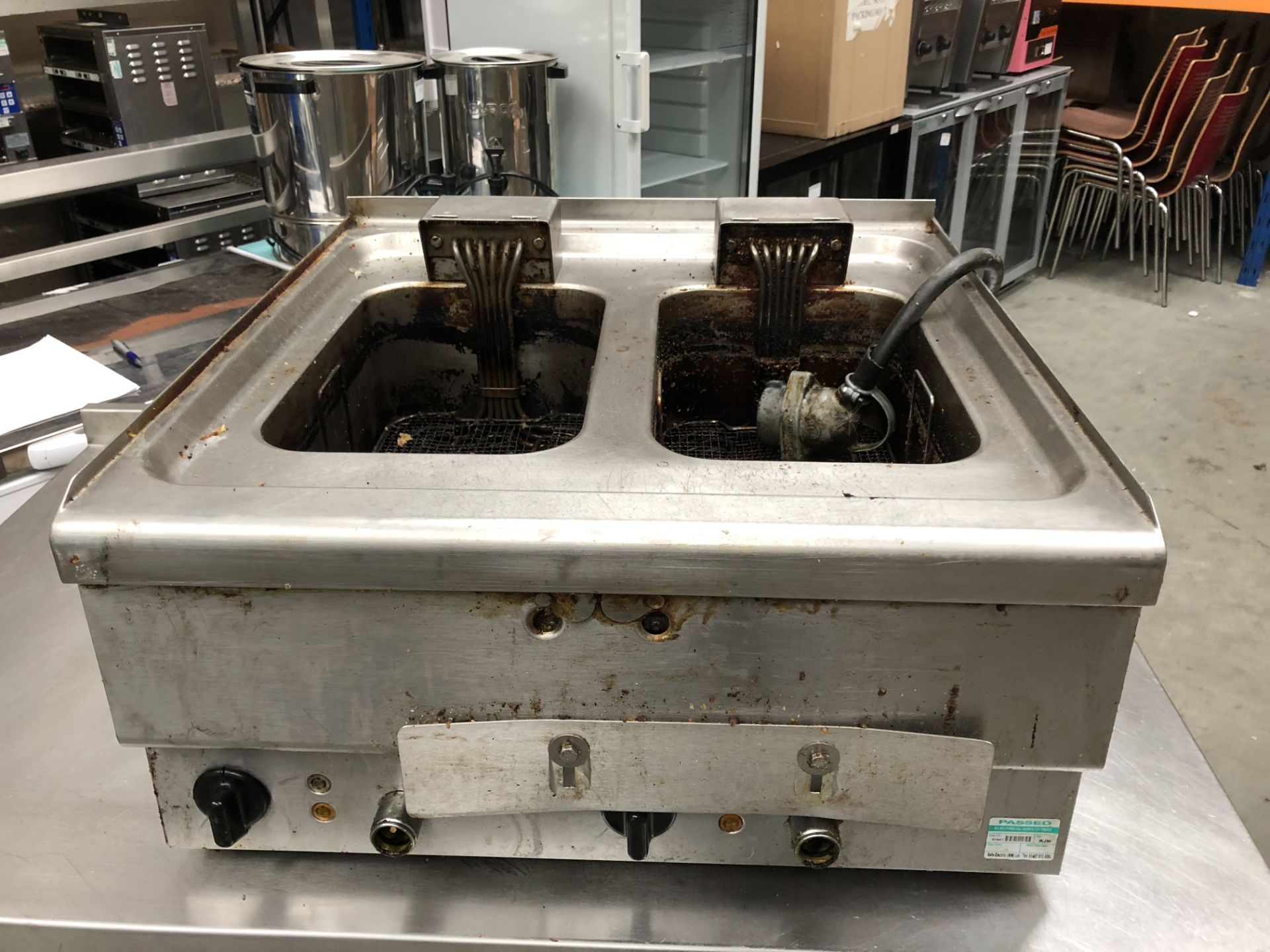 Mareno Double Electric Fryer