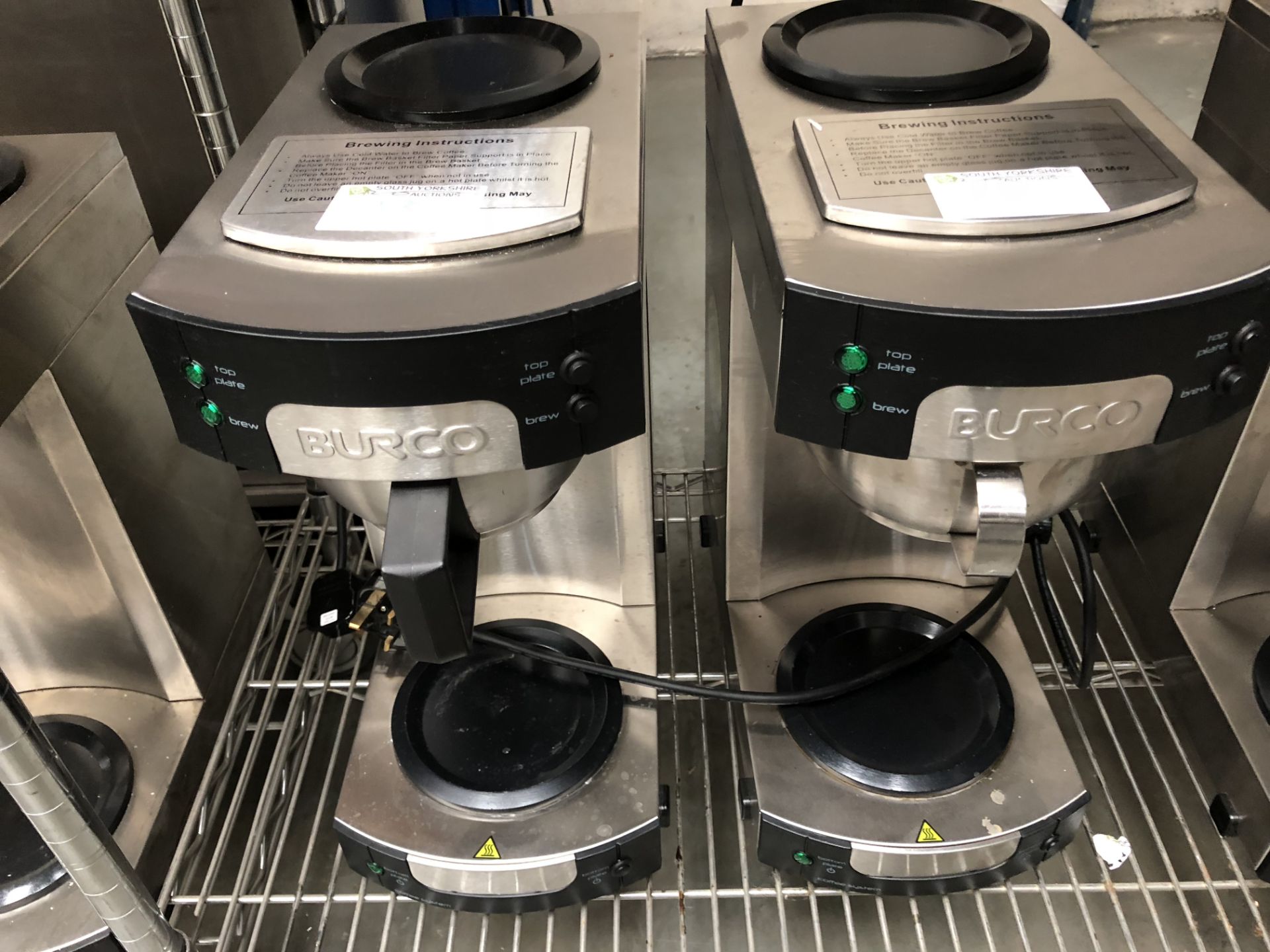 Burco Commercial Twin Pad Coffee Brewers