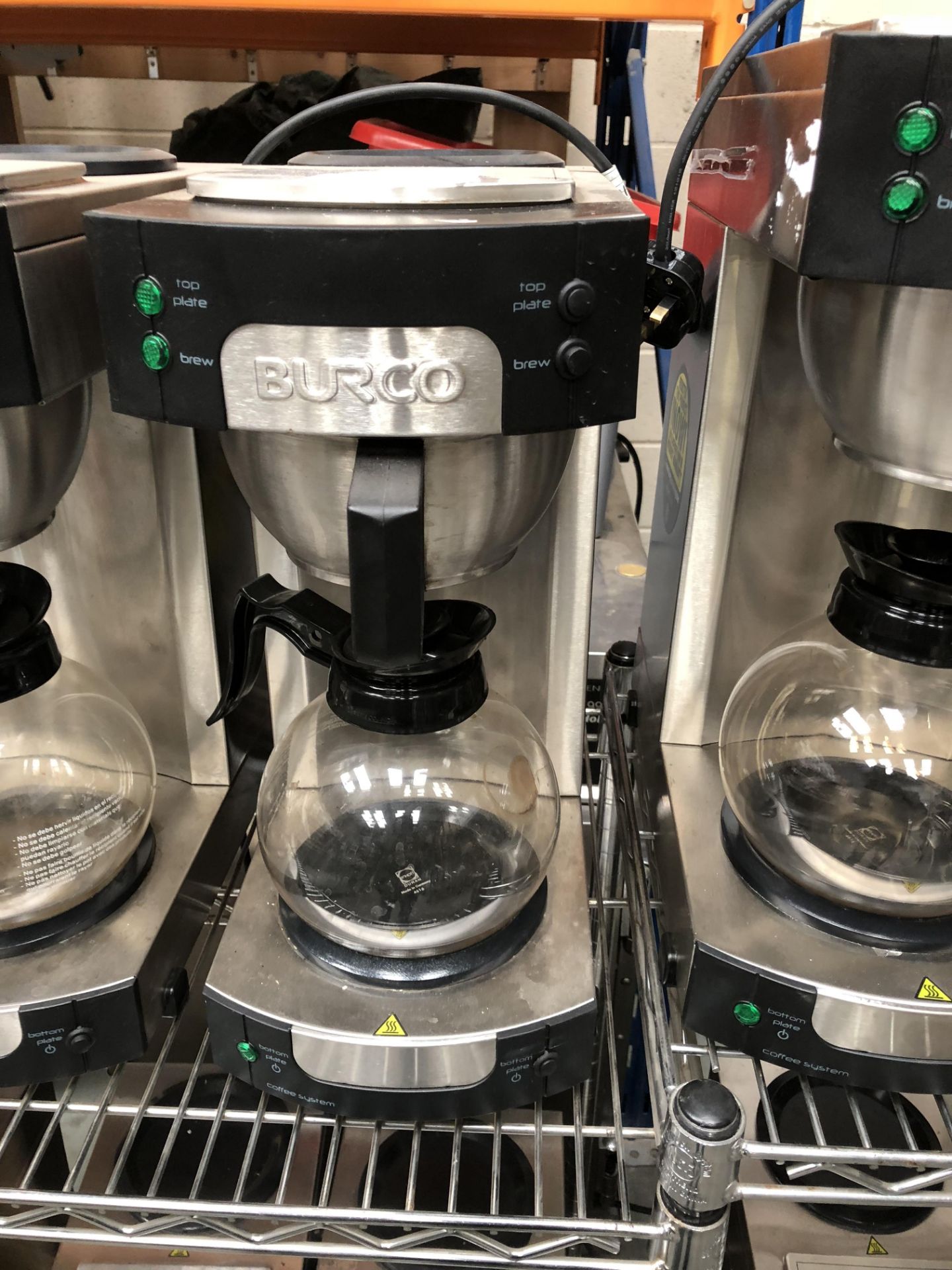 Burco Commercial Twin Pad Coffee Brewer