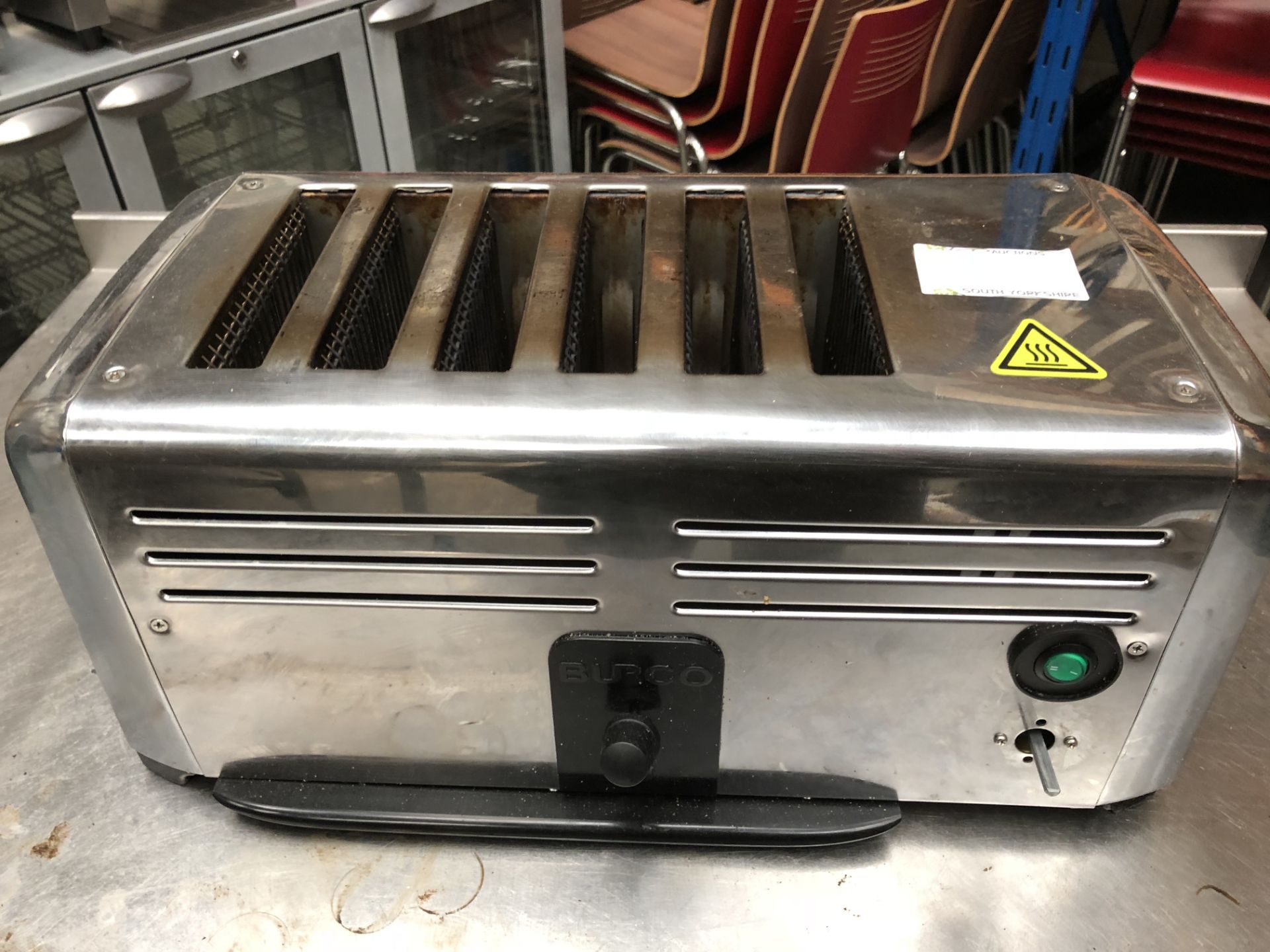 Burco Commercial 6 Slot Toaster