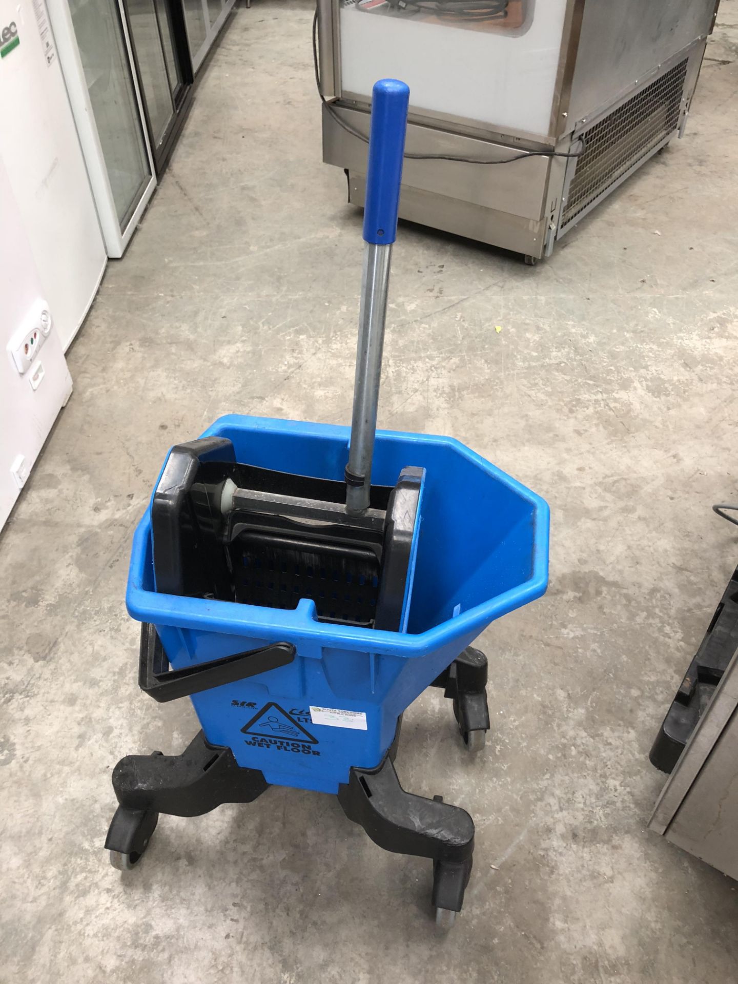 Mop Bucket with Wringer and Wheels