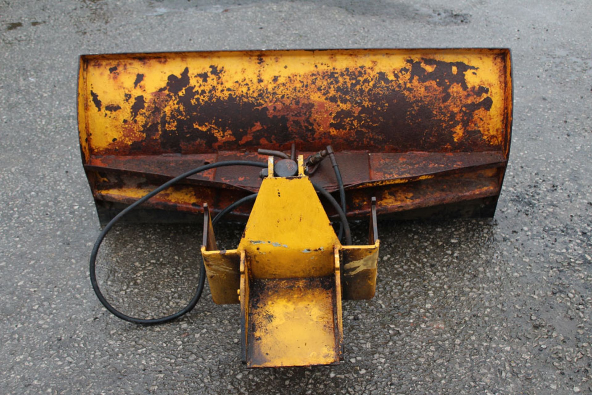 Snow Plow Attachment For Compact Tractor - Image 4 of 5