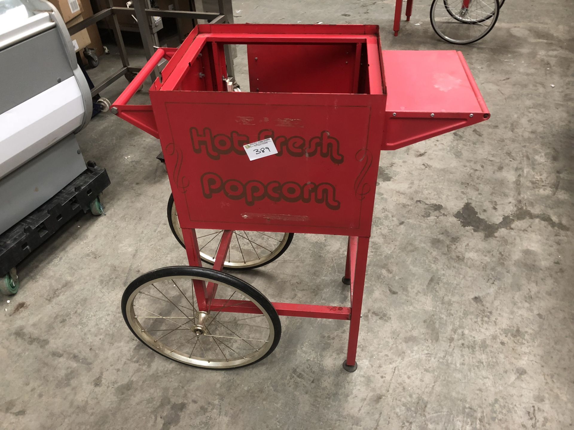 popcorn wheeled stand only