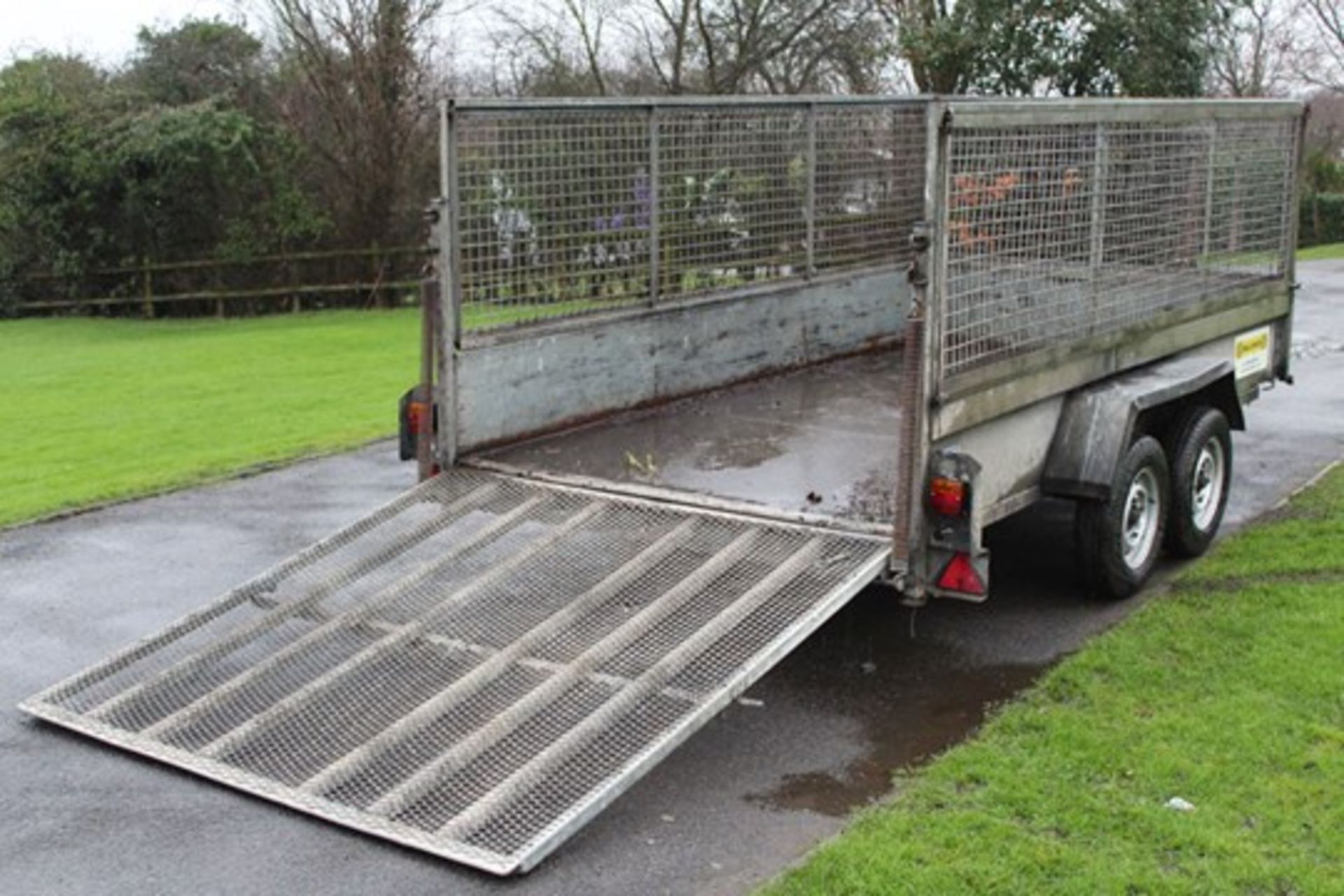 Indespension Twin Axle 2000kg Caged Trailer - Image 6 of 7