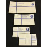 Various QEII Embossed stamp Envelopes - unused