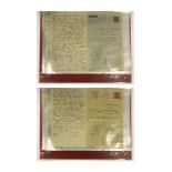 Postal History selection of 60+ Air Letters from Cpl. Harwood - RAF ME 1945