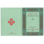 French Red Cross Booklets