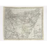 Silk Map of Somaliland & Kenya Colony and Juba River