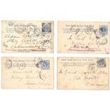 Collection of East India Service Post Cards to Mr. Adam Smith Military Accounts Department