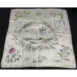 CORONATION 1953 SILK SCARF BY OLIVER MESSEL