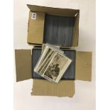 EARLY GB POSTCARDS - 2 BOXES (TOPO)