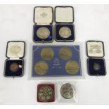 COLLECTION OF MEDALS (INC. SILVER)