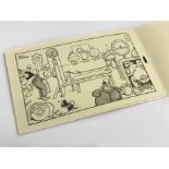 VINTAGE MILITARY CHRISTMAS GREETING CARD BY HEATH ROBINSON - SIGNED